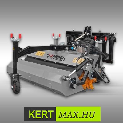 seprő söprő szegély út burkolat adapter kefe henger traktor rakodógép gép munkagép targonca hidraulikus kertész