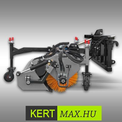 seprő söprő szegély út burkolat adapter kefe henger traktor rakodógép gép munkagép targonca hidraulikus kertész