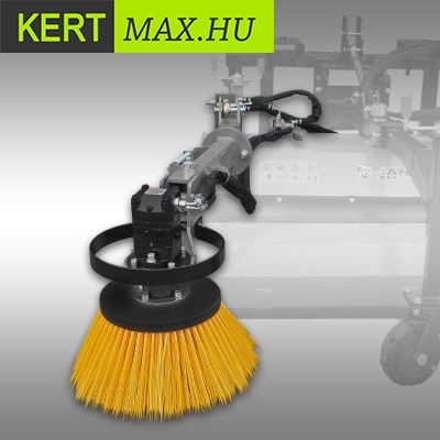 seprő söprő szegély út burkolat adapter kefe henger traktor rakodógép gép munkagép targonca hidraulikus kertész