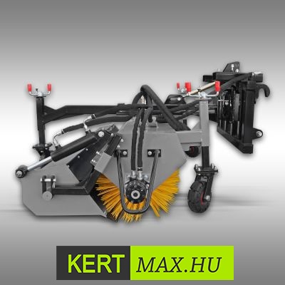 seprő söprő szegély út burkolat adapter kefe henger traktor rakodógép gép munkagép targonca hidraulikus kertész