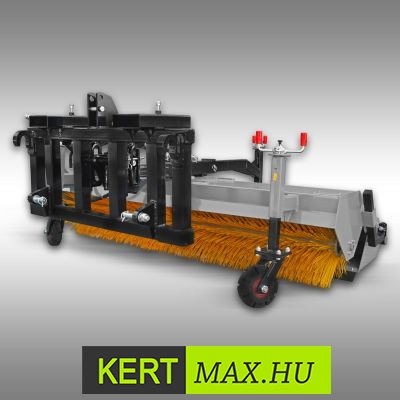 seprő söprő szegély út burkolat adapter kefe henger traktor rakodógép gép munkagép targonca hidraulikus kertész