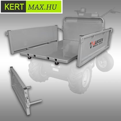 plató doboz lapos kiegészítő tartozék emelő motoros talicska elektromos dömper földmozgató dömper talicska  elektromos lánctalpas dömper motorostalicska mini szállító hidraulikus billentés rakodó vásárlás rendelhető kiegészít