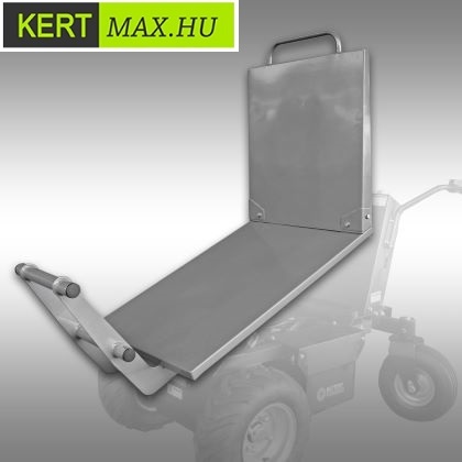 plató rakodó kiegészítő tartozék emelő motoros talicska elektromos dömper földmozgató dömper talicska  elektromos lánctalpas dömper motorostalicska mini szállító hidraulikus billentés rakodó vásárlás rendelhető kiegészít