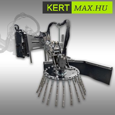 seprő söprő szegély út burkolat adapter kefe henger traktor rakodógép gép munkagép targonca hidraulikus kertész